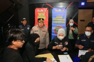 Polresta Tuban Gelar Razia THM, Kedepankan Langkah Preventif dan Edukasi Cegah Narkoba